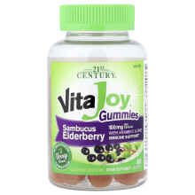 21st Century, VitaJoy Gummies, Sambucus Osetrowa, 60 Wegetariańskie Gummies