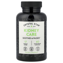 Crystal Star, Nyrerelateret Pleje, 60 Vegetariske Capsules