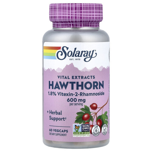 Solaray, Vital Extrakte, Hagebutte, 60 VegCaps