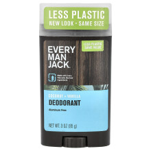 Every Man Jack, Deodorant bez aluminium, Kokos + Wanilia, 3 oz (85 g)