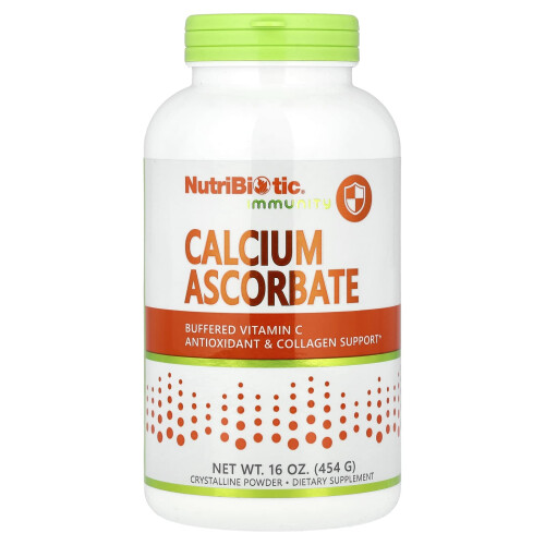 Immunity NutriBiotic, Calcium Ascorbate, 16 oz (454 g)