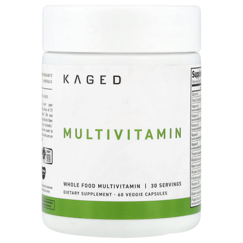 Kaged, MultiVitamin, 60 Veggie Capsules