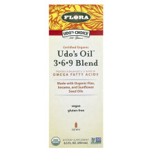 Flora, Óleo Udo Orgânico 369 Blend, 8.5 fl oz (250 ml)