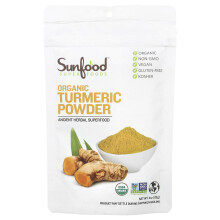 Sunfood, Szervezett Turmeric Por, 4 oz (113 g)