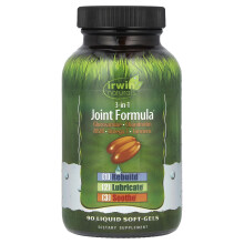 Irwin Naturals, 3-in-1 Gewrichtsformule, 90 vloeibare zachte-gels