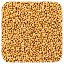 Semilla de Mostaza Amarilla Orgánica Completa de Frontier Co-op, 16 oz (453 g)