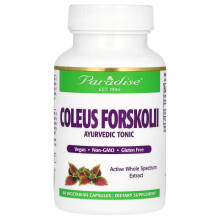 Paradise Herbs, Coleus Forskolii, 60 Capsule vegetariana (250 mg per Capsule)