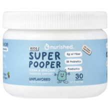 Nurished, Super Pooper Dzieci, Bez Smaku, 3,8 oz (108 g)