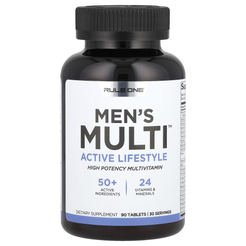 Rule One Proteins, Men's Multi, Actieve Levensstijl, 90 Tablets