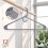 Cintres en plastique résistant, gris, lot de 12 2