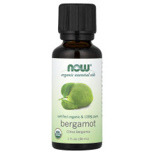 NOW Foods, Organische Essentiële Olieën, Bergamot, 1 fl oz (30 ml)