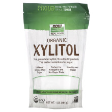 NOW Foods, Xilitolo Alimentare, Biologico, 1 lb (454 g)