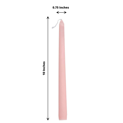 BalsaCircle12BlushΚεριά Premium Taper 10" για Κεντρική Διακόσμηση Σπιτιού 1
