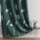 Green Room Light-Blocking Curtains 52Wx72L Silver Palm 5