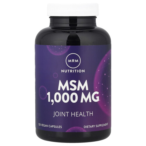 MRM Nutrition, MSM, 1.000 mg, 120 Βιολογικά Φύλλα