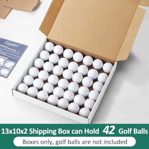 Caixas de papelão ondulado branco para envio, 13x10x2 polegadas, pacote com 20 unidades. 2