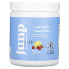 JUNP Hydration, JUNP Hydratacia, Elektrolytová prášková zmes, Fruktová limonáda, 14,9 oz (423 g)
