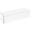 Caixa de armazenamento branca BMLRBL 13,5 x 3,5 x 3,5 polegadas (pacote com 50) 3