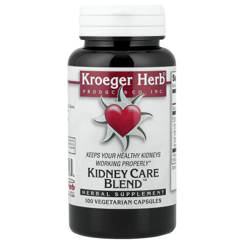 Kroeger Herb Co, Kidney Care Blend, 100 Βεγεταριακά Φύλλα