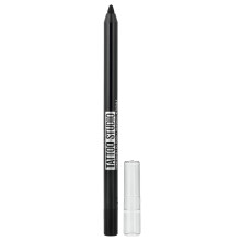 Maybelline, Tattoo Studio, Eyeliner, Schärfer Pfeil, Wasserted, 900 Deep Onyx, 0,04 oz (1,2 g)