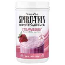 Spiru-Tein, Pudră de proteine, Masă, Starwberry, 2.4 lbs (1,088 g)