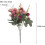 Selyem Mini Rózsa Művirág Csokor – 7Stems, 21 2