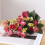 Selyem Mini Rózsa Művirág Csokor – 7Stems, 21 3