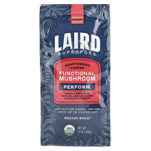 Laird Superfood Funkcionális gomba kávé, Perform, őrölt, közepes keverék, 12 oz (340 g)