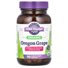 Oregon's Wild Harvest, Organisch Oregon Grape, 90 Organische Veganische Capsules