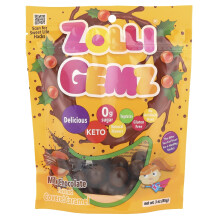 Zollipops, Zolli Gemz, Mjölkchoklad Omslutna Karamell, 3 oz (85 g)