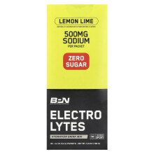 BPN, Bebida de Hidratação com Eletrólitos, Limão-Limão, 30 Pacotes, 0.22 oz (6.2 g) Cada