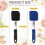 Silicone Spatula Turner Set 2-Pack, Heat-Resistant & 2