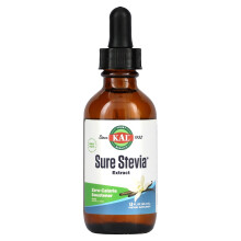 KAL, Varmaa stevia-ekstrakti, Vanilja, 1.8 fl oz (53.2 ml)