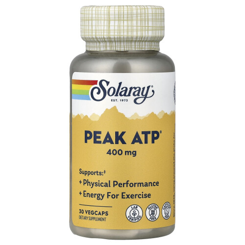 Solaray, Peak ATP, 400 mg, 30 VegCaps