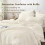 Ivory Twin Comforter Set Seersucker Microfiber 2 pcs 3