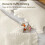 Ivory Twin Comforter Set Seersucker Microfiber 2 pcs 4