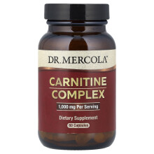 Dr. Mercola, Carnitine Complex, 1.000 mg, 60 Capsules (500 mg per Capsule)