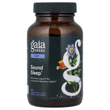 Gaia Herbs, Sound Sleep, 120 flüssige Phyto-Kapseln