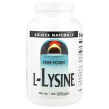 Source Naturals, L-Lysin, 500 mg, 200 Kapseln