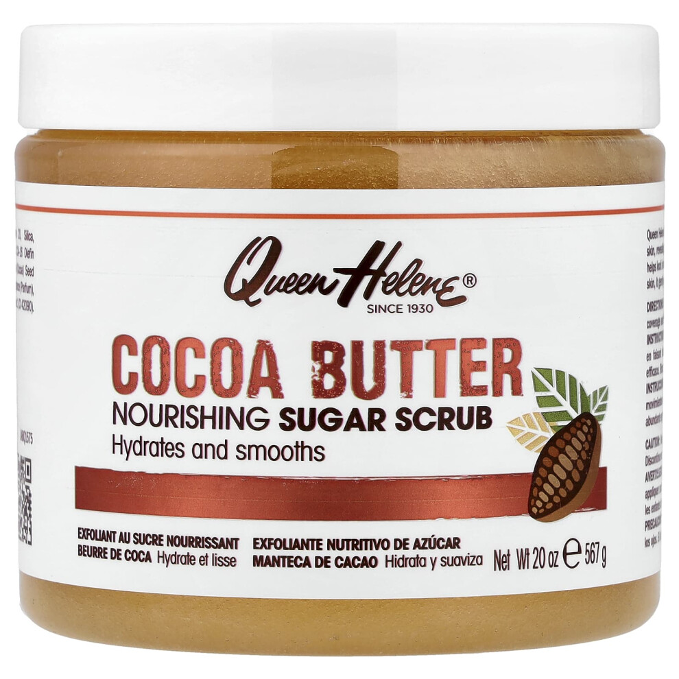 Queen Helene , Nourishing Sugar Scrub, Cocoa Butter, 20 Oz (567 G)