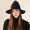 Halloween Witch Hat Elastic Material Unisex Solid Color Sun Protection Foldable Carnival Masquerade Cosplay Performance Wizard Hat (Orange) 3