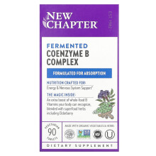 New Chapter, Fermentowany Kompleks B12, 90 Tabletek wegetariańskich