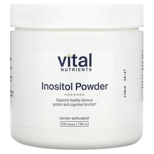 Vital Nutrients Vital Nutrients, Ινοσιτόλη ΠώDER, 7.94 oz (225 g)