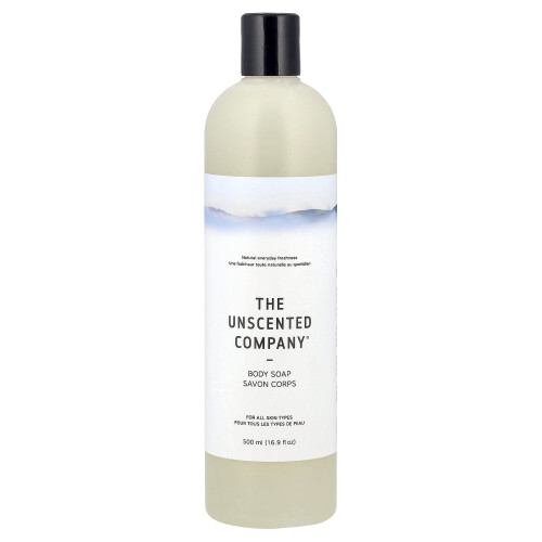 The Unscented Company, Σώμα Σαπουνιού, Για Όλες Τύπους Δέρματος, Ασαπές, 16.9 fl oz (500 ml)