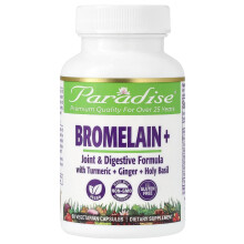 Paradise Herbs, Bromeliaan+, 60 kasvissyöntökapselia