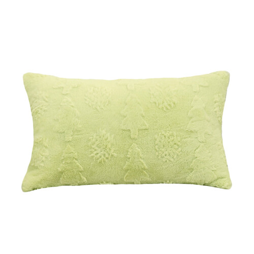 Jouluvihreä tyynynpäällinen polyesteriä 12x20 tuumaa 1