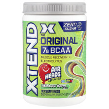 XTEND, 7G BCAA, Air Heads Extreme Candy Regenbogen-Berry, 16 oz (447 g)