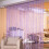 Flat Silver Thread Beaded Curtain with Tassels for Room 5
