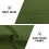 Cortinas blackout verde-oliva com isolamento térmico, 42x72 polegadas (107x183 cm). 6