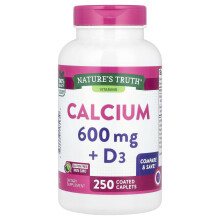Nature's Truth, Calcium + D3, 250 gekapselte Kapseln
